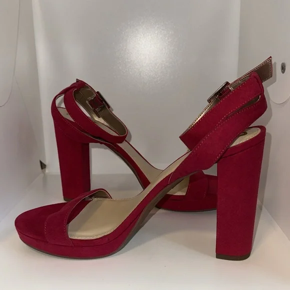 Sam Edelman Circus Annette Platform Heel Slingback Sandal Women’s 9 Pink - Picture 7 of 12